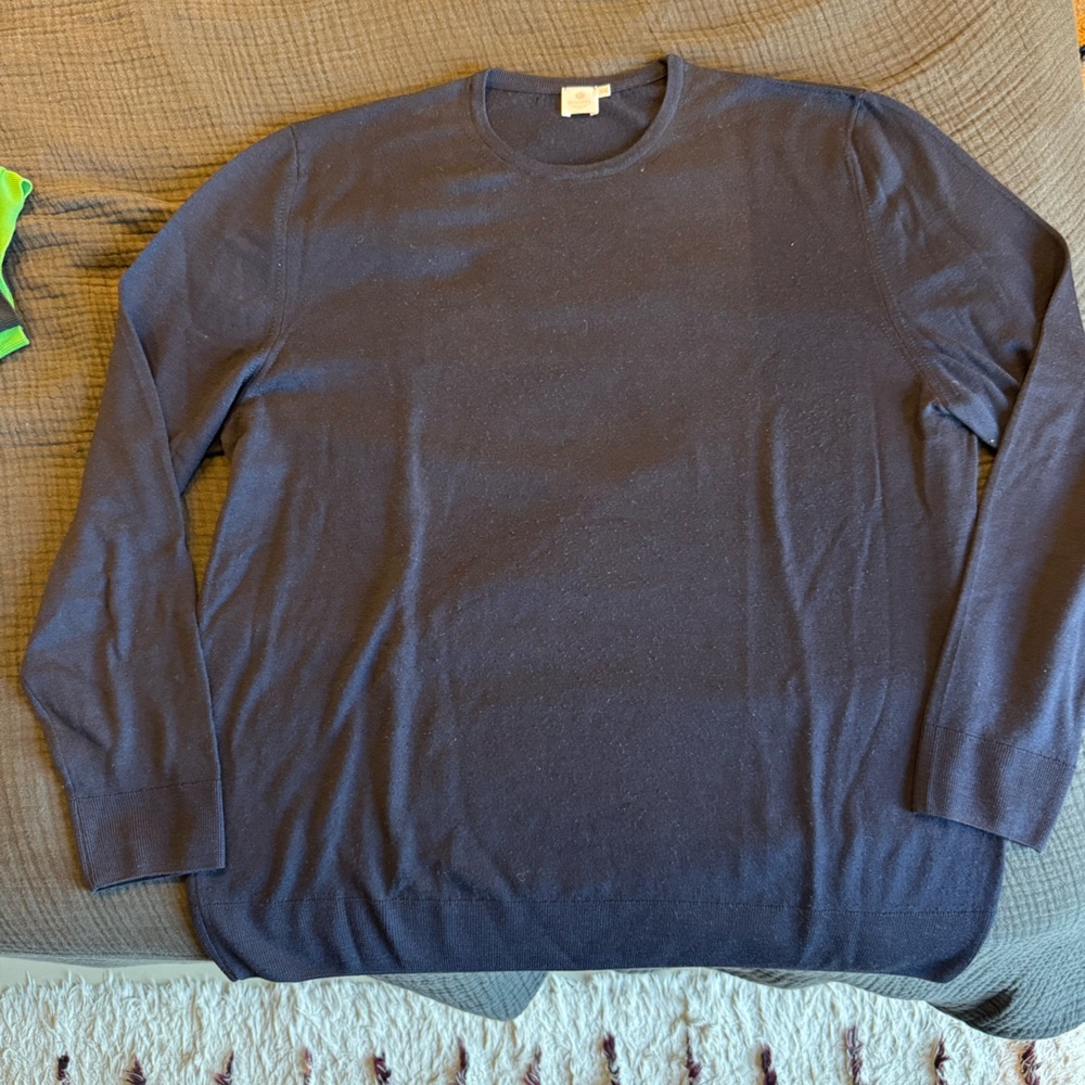 Sunspel XXL merino wool sweater